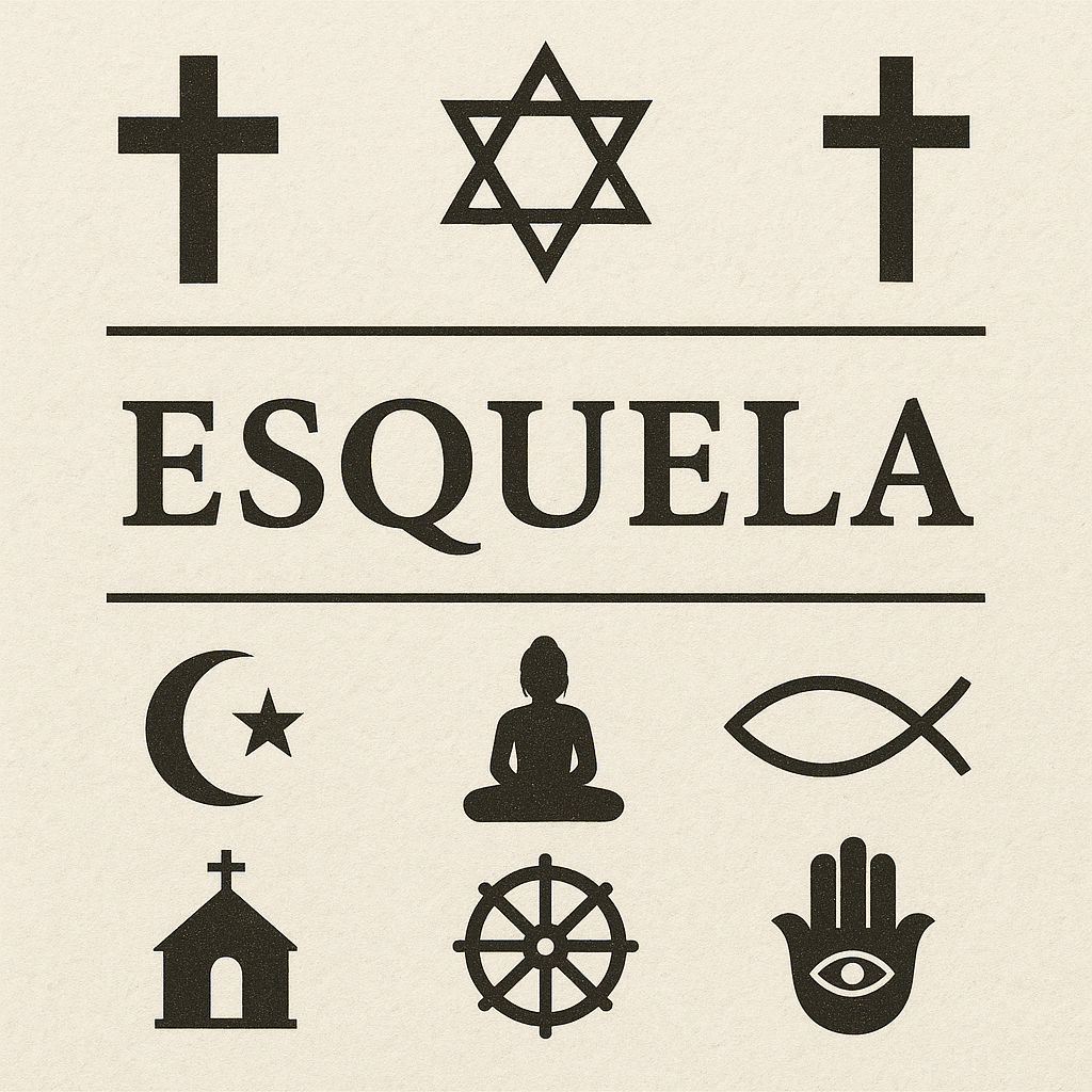 Redacción de esquelas: adaptaciones para cada religión