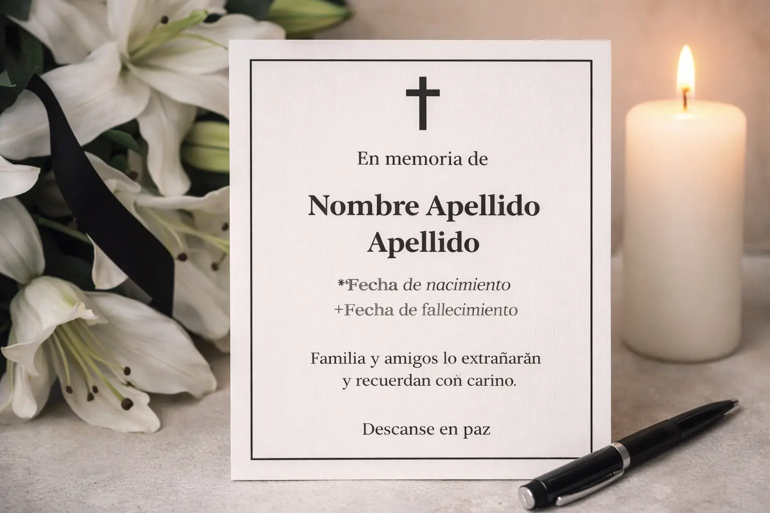 Todo lo que necesitas saber sobre los datos que debe incluir una esquela